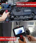 Handheld Workhorse Borescope Endoscope Tool With 30W Pixel Camera in use for car engine and pipeline inspection UT665P-10M