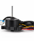 Upgraded 4-Pin Refrigerator Condenser Fan Motor 12VDC 1A Replacement, 2200RPM Cooling Fan with wiring and connector.