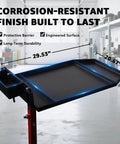 Adjustable Mobile Work Table 32 To 50 Inches Height And Angle Adjustable, Versatile Workbench for Home Garage or Workshop shown