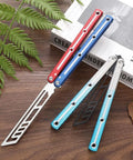 Integrated Forging Bushing System With Aluminum Channel Handle on wooden surface, colored handles visible, 10in size.