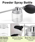 Multipurpose Powder Duster Applicator With Manual Spray Bottle For Home Garden Plant Care And DIY Crafts Anti Clog Design