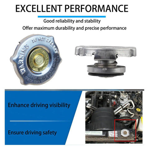Chrysler Radiator Cap Replacement For 1993 To 2007 Jeep Wrangler Dodge Journey Compass Patriot Sebring Caliber Fits 52028810AL 55116901AA