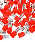 Kick The Butt Out Of Wiring With 100pcs Red Ferrule Terminals Kit Featuring Durable Stainless Steel And Plastic To Stop Leakage, Boost Safety, And Nail Perfect Electrical Connections For Big Projects Today, red wire ferrules