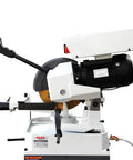 Heavy Duty Manual Cold Saw With Swivel Head And 45 Degree Miter 11 Inch Cutting Capacity One Point Five HP 3 Phase Motor HSS