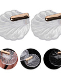 Six Pack Peel And Stick Wall Hooks With Rock Solid Hold For Zero Hassle Bathroom Setup Self Adhesive Hangers For Towels Hats Coats And Everyday Carry, clear shell design.