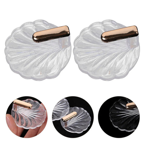 Six Pack Peel And Stick Wall Hooks With Rock Solid Hold For Zero Hassle Bathroom Setup Self Adhesive Hangers For Towels Hats Coats And Everyday Carry, clear shell design.