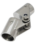 316 Marine Grade Stainless Steel Folding Swivel Connector Fitting For 3/4 Inch Boat Hand Rail Tube, side view