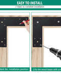 Beefy Heavy Duty L Shape Pergola Brackets 10 By 10 Inch for 4x4 and 6x6 Lumber installation process shown on wood beam.