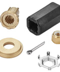 Flo Torq II Hub Kit Replacement For Mercury Outboard Motors 60 300 HP Compatible With Mercruiser Alpha One And Bravo One Drives