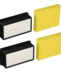 2 Pack 1008 Vacuum Filters For Bissell CleanView Upright Vacuums Including 9595 9595A 1819 1822 1330 1330K Replacement Kit