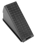 Heavy Duty Door Stopper With Spring Design, Metal Door Stop For Home Or Office, Matte Black Finish close-up