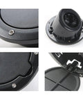 Jeep Wrangler 2007 2018 Gas Cap Fuel Door Cover No Locking Gas Tank Cover For JK JKU Rugged ABS detail views
