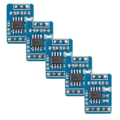 Max485 Module Small Pack of Five MAX485 TTL to RS485