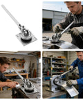 Manual Metal Bending Tool For Steel And Copper Pipes And Hoses Heavy Duty Handheld Portable Bender in workshop use