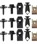 Get That Rusty Bumper Fixed Right With This Awesome 100 Pc Push Pin Rivet Kit For Fender And Door Trim. Includes Heavy Duty Metal Plastic Fasteners Plus A Nifty Storage Box In Sleek Black And Gold To Keep Your Garage Organized Without Breaking The Bank.