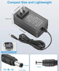 24V 3A Power Supply Adapter 72W AC To DC Converter 100-240V Input with plug and cord visible, for LED and CCTV use