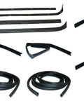 Ford F 100 1971 1972 Door And Window Glass Seal Weatherstrip Kit 10 Piece Complete Set Driver Side Passenger Side