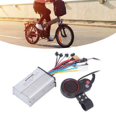 DC48V Brushless Motor Controller for Electric Bikes and Scooters, 350W 20A Intelligent Speed Controller with Aluminum Alloy Case