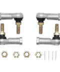 Tie Rod End Kit For Honda FourTrax 300/200 ATV Ball Joint Set Direct Fit Easy Install Premium Quality Replacement Parts Two Sets Included For Smooth Steering And Long Lasting Durability, 2 tie rod ends, hardware and cotter pins