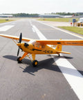 A160 RC Aircraft Glider With Brushless Motor, 6 Axis Gyro, 5 Channel 3D Stunt Plane on runway