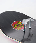 Dope Clear Acrylic Skateboard Wall Mount Hanger For Display And Storage Of Decks And Longboards Modern Floating Vertical Rack With Stainless Steel Hardware Includes Caps And Anchors attached to skateboard deck