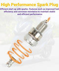 Gy6 Ignition Coil With 6 Pin AC CDI Box Kit For 50cc 125cc 150cc Taotao ATM50 Thunder 50 VIP50 Roketa Jonway Sunl spark plug