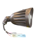 Bronze 25W Bullet Outdoor LED Spotlight Flood Light For Yard And Garden 3500 Lumens Color Temp 3000K 4000K 5000K Selectable