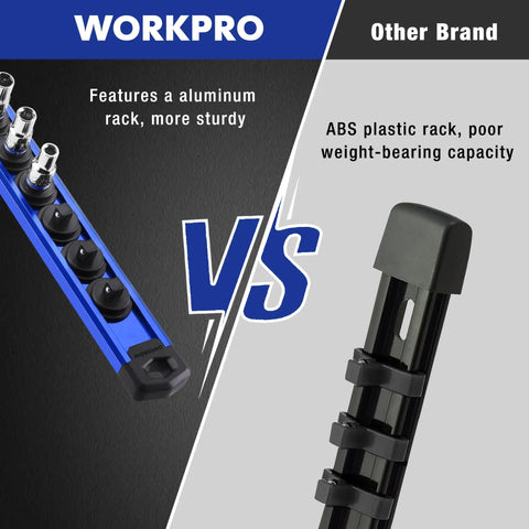 Heavy Duty Magnetic Socket Organizer Tray With Rock Solid Aluminum Frame And Quarter Inch Drive Rail Designed To Keep Your Daily Drivers Locked Up For Smooth Shop Operations