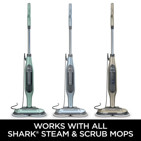Dirt Grip Steam And Scrub Pads Kit For Sealed Hard Floors with Shark Steam & Scrub S8001, S8201, S7201, S7001 mops