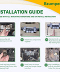 Installation guide for CR12 Steering Service Kit And Rack Kit for CC30 Hydro Mini Rider replacements.