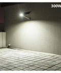 JUDYSSY Courtyard Light Solar Lights Outdoor Garden Led Solar Street Flood Lights 60-300 W Outdoor Lamp on a wall illuminating area