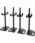 Heavy Duty Adjustable Leveling Mounting Plates For Industrial Storage Racks Durable steel bracket kit with adjustable mounts.