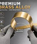 24 Pcs Brass Shim Stock 6 Thicknesses 0002 To 016 Inches Perfect For Valve Tuning Engine Calibration And Bearing Alignment Jewelry Work Since Gear Gives Flat Precision You Can Trust For Your Projects That Need Dead On Accuracy Saving Big Bucks. brass alloy sheet bent in gloved hands