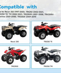 Compatible ATV models for Ignition Coil Switch Starter Solenoid Relay Kit Works With TRX250 FourTrax ATV 1997-2021