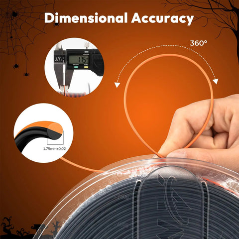 Knock Out Fresh Prints Fast With This Dead Simple Top Shelf Dual Tone Silk PLA Filament Pack Bringing Glossy Contrasting Surfaces In Bold Black Orange And Sweet Black Pink Shades Engineered Hassle Free Feeding For Casual FDM Hobbyists