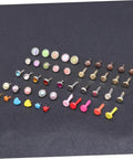 Colorful Metal Brads Fasteners Set For DIY Crafts Scrapbooking And Cardmaking Easy To Use Embellishment Kit With Storage Box Vibrant Colorful Staples