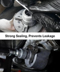 Installation of Leak Stop Seal Kit for TH400 TH375 TH475 Turbo 400 Transmission, showcasing high temperature resistance and sealing