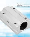 Top Notch Linear Motion Ball Slide For High Speed And Low Noise Bearing Block Made From Durable Aluminum Alloy Precision Rail closeup view