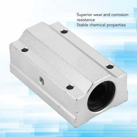Top Notch Linear Motion Ball Slide For High Speed And Low Noise Bearing Block Made From Durable Aluminum Alloy Precision Rail closeup view