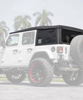 Replacement Soft Top Kit For 2010 2017 Jeep Wrangler 2 Door With Tinted Rear Windows Black Diamond Fabric Installed