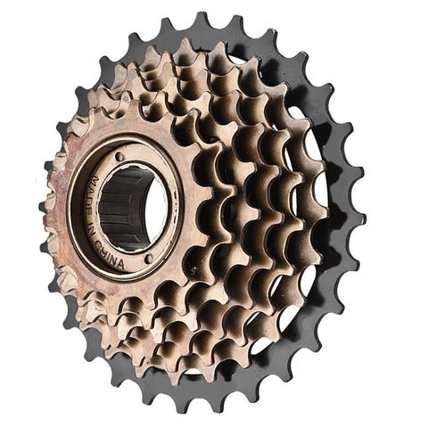 7 Speed Freewheel And 21 Speed Cassette Gear Set For Mountain Cross And Road Bikes In Heavy Duty Steel, Rust Resistant