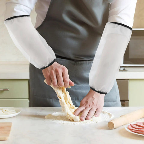 Heavy Duty Waterproof Arm Sleeves Oil Proof Oversleeves For Kitchen Mechanics And Welding Thickened Tpu Extenders during baking.