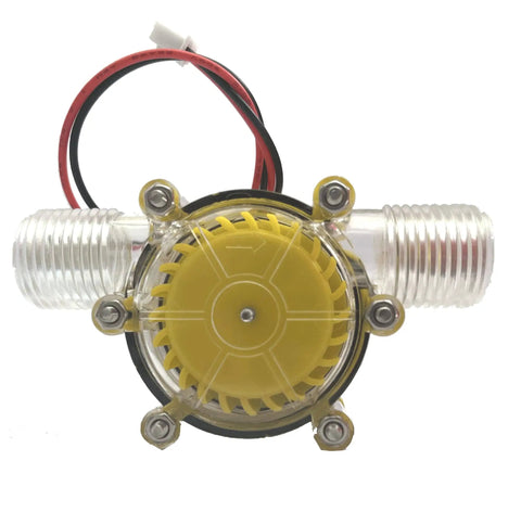 DIY Micro Hydroelectric 10W Water Turbine Generator For Off Grid Power, 12V DC Output For LED Lighting And Phone Charging