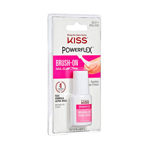 Brush On Nail Glue For Press On Nails 5G, fast drying, strong hold bond in clear packaging, ideal for nail enhancements