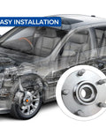Front Wheel Bearing And Hub Assembly For Nissan Rogue 2008 2013 And Rogue Select 2014 2015 Plus 2008 2012 Sentra 2.5L 4 Cylinder 5 Lug