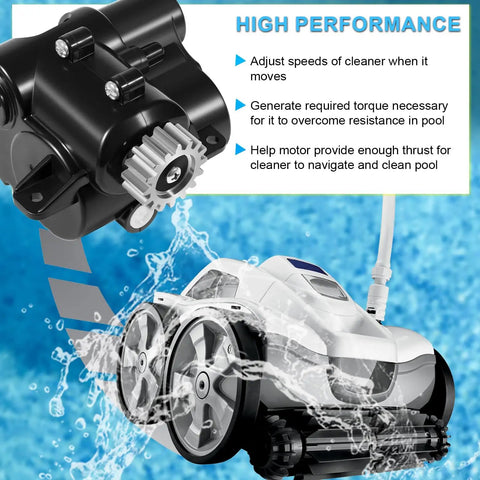 R0837300 Gearbox Assembly Fits Polaris Quattro P40 And Sport Pressure Side Automatic Pool Cleaners Replacement Boost