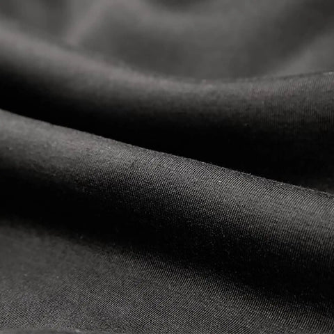 Black fabric of Heavyweight Fleece Hoodie For Men Full Zip Hooded Sweatshirt With Warm Lining Thick Winter Coat