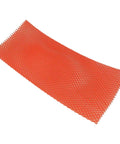 Universal Fit Scuba Tank Mesh Sleeve Cover For Scratch Prevention, Durable Nylon Protective Sleeve In Orange, Flat View