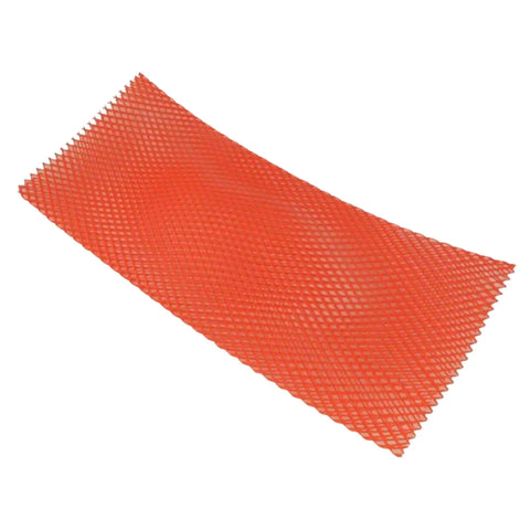 Orange Diving Tank Mesh Protector Sleeve For Scratch Protection Durable Nylon Cover With Adjustable Length Easy Install