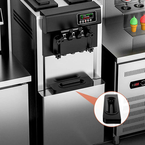 Pro Grade Large Capacity Ice Cream Machine Holder And Leak Tray for shop use under ice cream machine setup